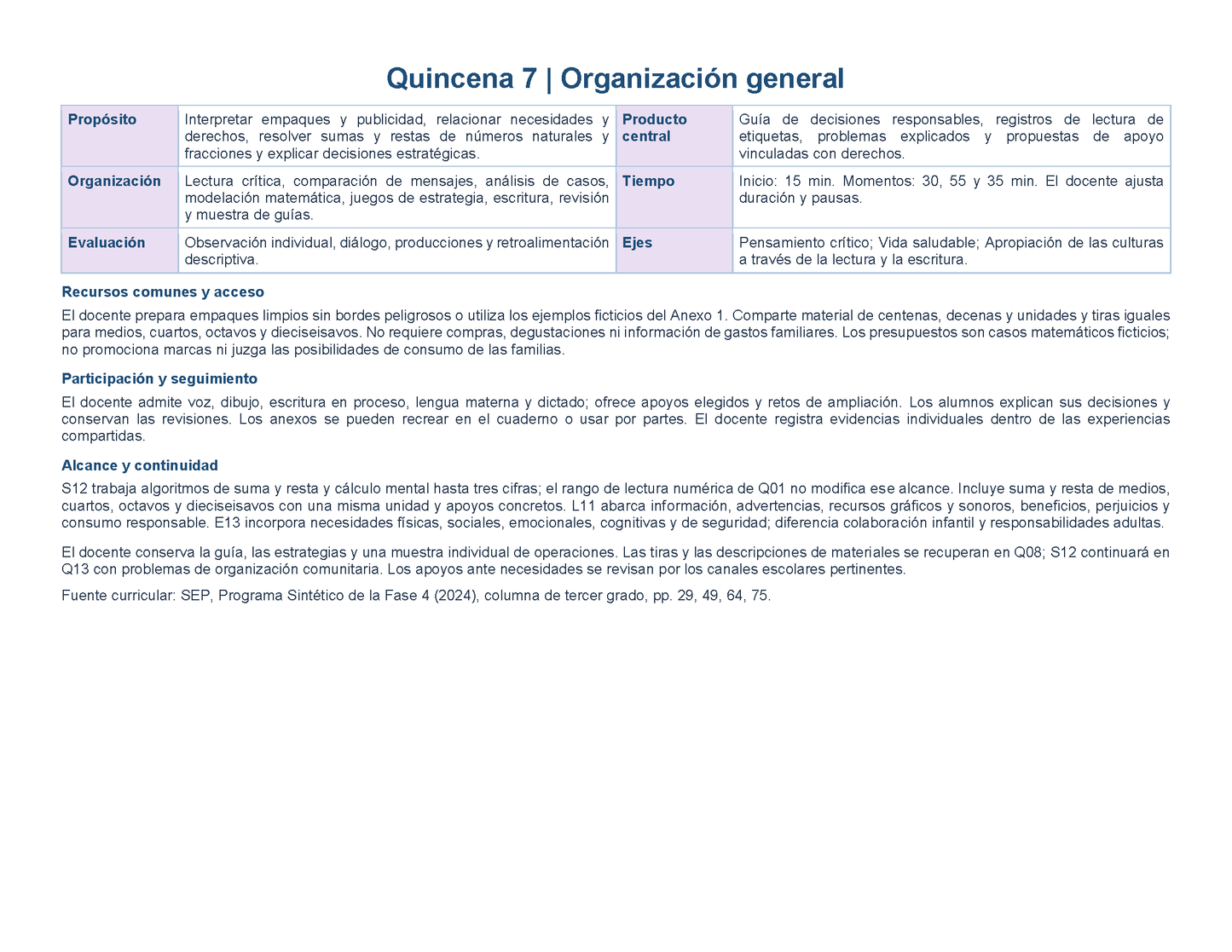 PLANEACIÓN 3° Primaria Segundo Periodo (Dic, Ene, Feb, Mar) ✏️Editable en Word