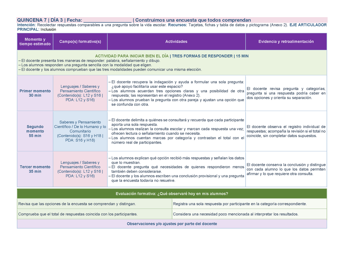 PLANEACIÓN 2° Primaria Segundo Periodo (Dic, Ene, Feb, Mar) ✏️Editable en Word
