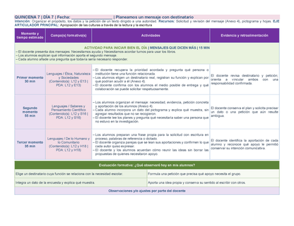 PLANEACIÓN 2° Primaria Segundo Periodo (Dic, Ene, Feb, Mar) ✏️Editable en Word