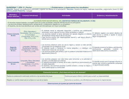 PLANEACIÓN 2° Primaria Segundo Periodo (Dic, Ene, Feb, Mar) ✏️Editable en Word