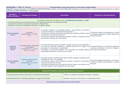 PLANEACIÓN 3° Primaria Segundo Periodo (Dic, Ene, Feb, Mar) ✏️Editable en Word