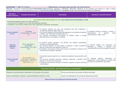 PLANEACIÓN 3° Primaria Segundo Periodo (Dic, Ene, Feb, Mar) ✏️Editable en Word