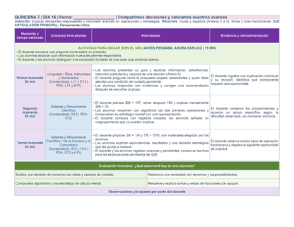 PLANEACIÓN 3° Primaria Segundo Periodo (Dic, Ene, Feb, Mar) ✏️Editable en Word