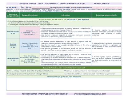 PLANEACIÓN 2° Primaria Tercer Periodo (Abr, May, Jun, Jul) en 🎁PDF