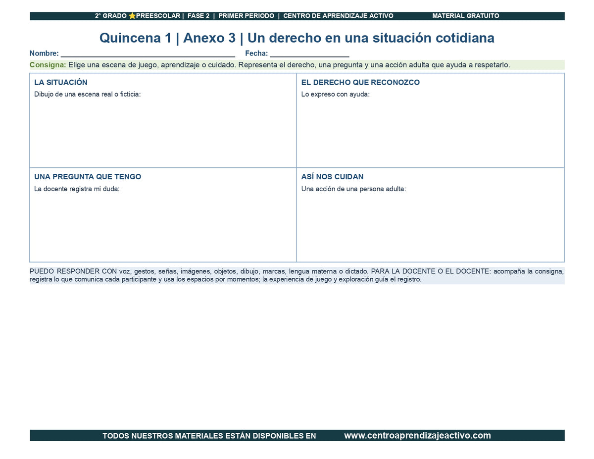 PLANEACIÓN 2° ⭐Preescolar Primer Periodo (Sep, Oct, Nov) en 🎁pdf