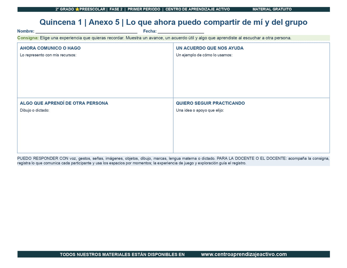 PLANEACIÓN 2° ⭐Preescolar Primer Periodo (Sep, Oct, Nov) en 🎁pdf