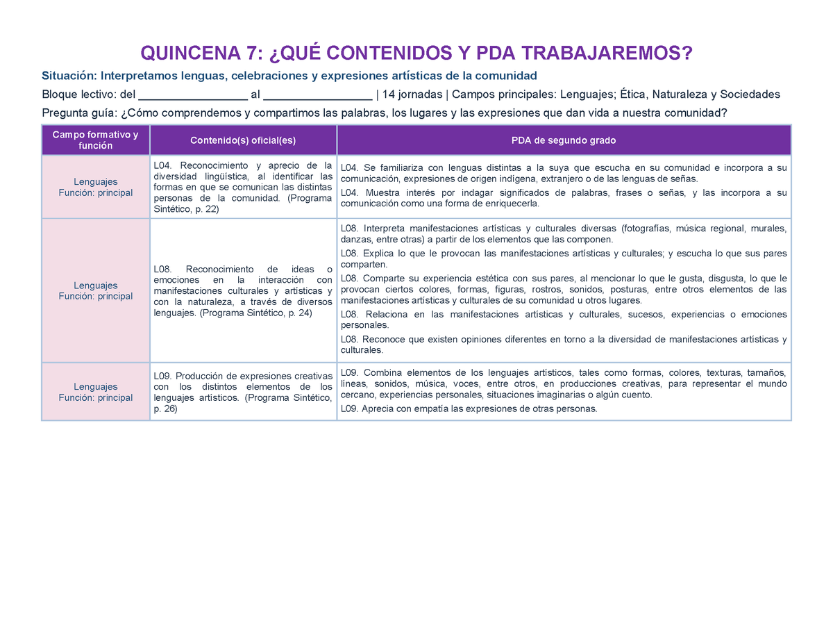 PLANEACIÓN 2° ⭐Preescolar Segundo Periodo (Dic, Ene, Feb, Mar) ✏️Editable en Word