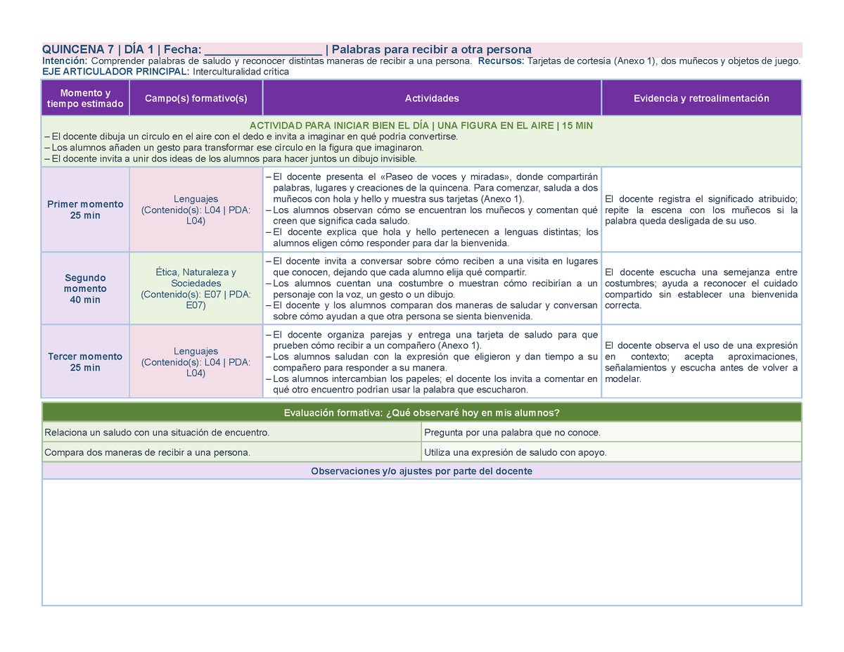 PLANEACIÓN 2° ⭐Preescolar Segundo Periodo (Dic, Ene, Feb, Mar) en 🎁PDF