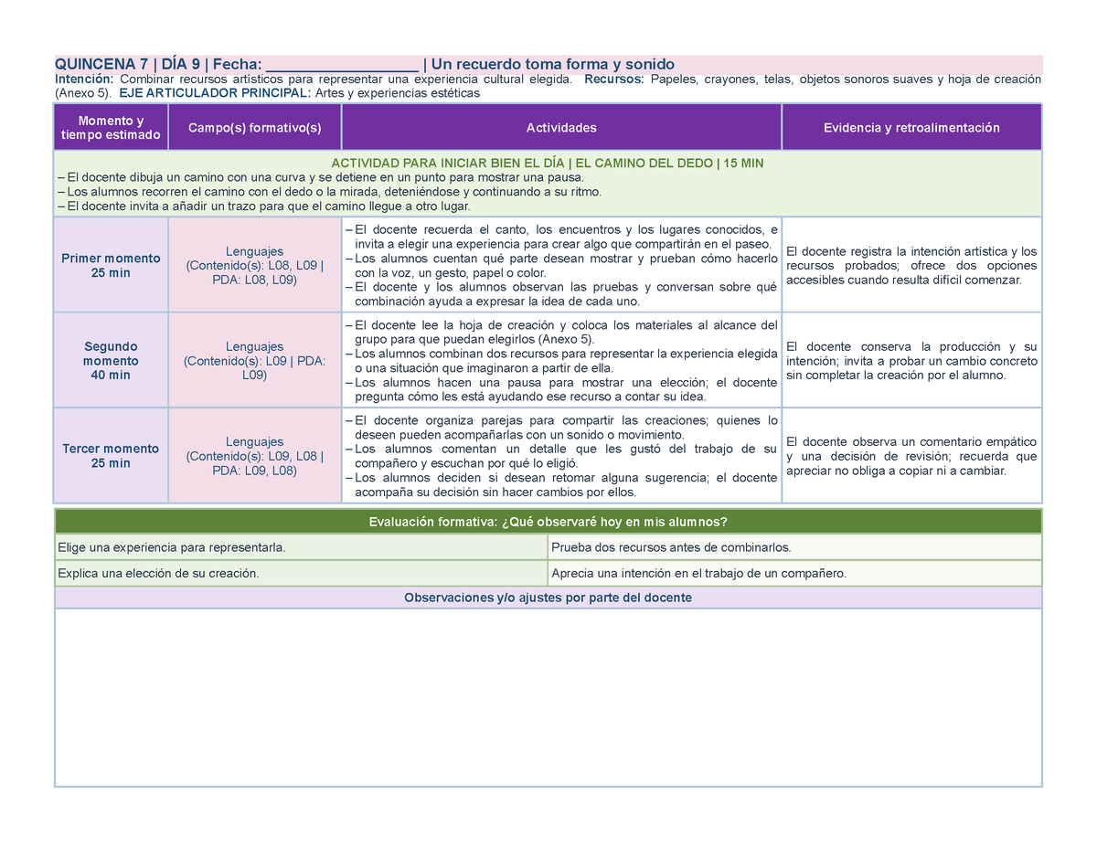 PLANEACIÓN 2° ⭐Preescolar Segundo Periodo (Dic, Ene, Feb, Mar) ✏️Editable en Word