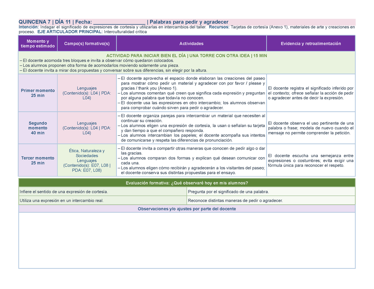 PLANEACIÓN 2° ⭐Preescolar Segundo Periodo (Dic, Ene, Feb, Mar) en 🎁PDF