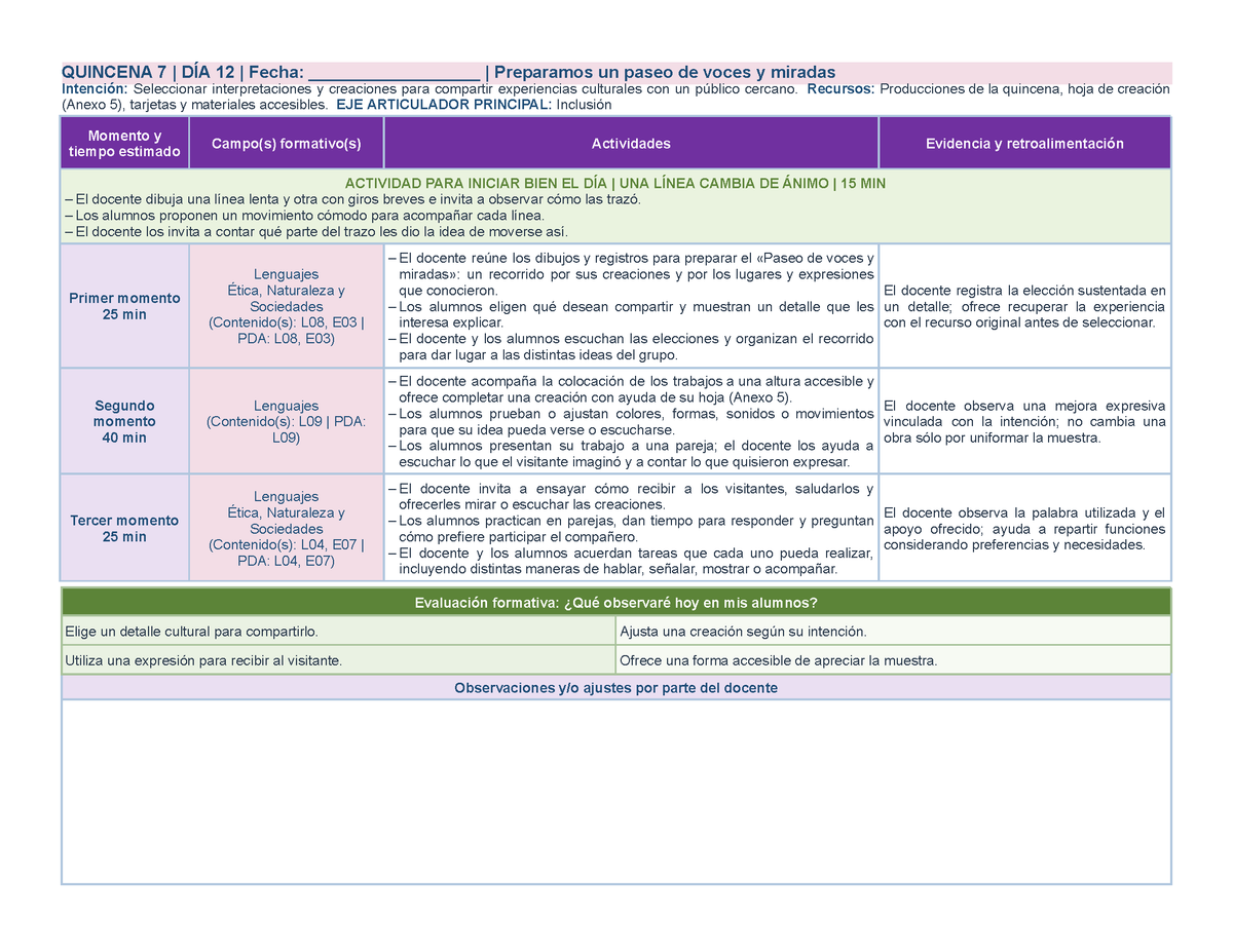 PLANEACIÓN 2° ⭐Preescolar Segundo Periodo (Dic, Ene, Feb, Mar) en 🎁PDF