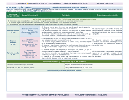 PLANEACIÓN 2° ⭐Preescolar Tercer Periodo (Abr, May, Jun, Jul) en 🎁PDF