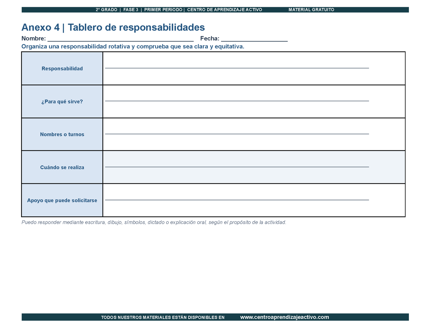 PLANEACIÓN 2° Primaria Primer Periodo (Sep, Oct, Nov) en PDF