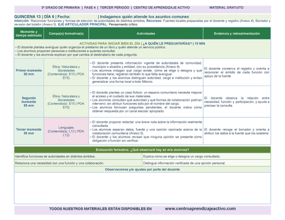PLANEACIÓN 3° Primaria Tercer Periodo (Abr, May, Jun, Jul) en 🎁PDF