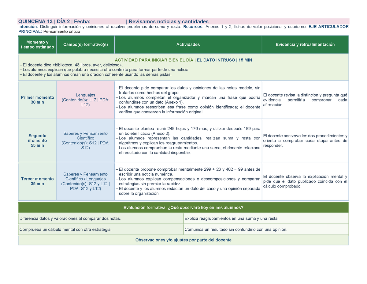 PLANEACIÓN 3° Primaria Tercer Periodo (Abr, May, Jun, Jul) ✏️Editable en Word