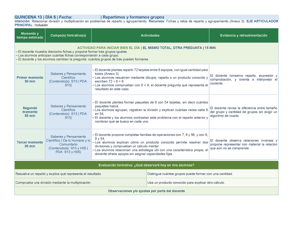 PLANEACIÓN 3° Primaria Tercer Periodo (Abr, May, Jun, Jul) ✏️Editable en Word