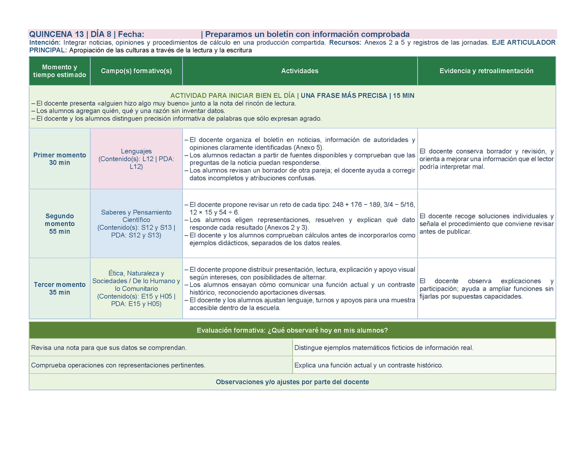 PLANEACIÓN 3° Primaria Tercer Periodo (Abr, May, Jun, Jul) ✏️Editable en Word