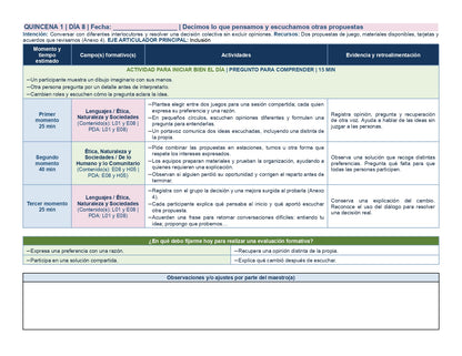 PLANEACIÓN 3° ⭐Preescolar Primer Periodo (Sep, Oct, Nov) ✏️Editable en Word
