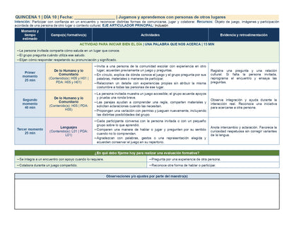 PLANEACIÓN 3° ⭐Preescolar Primer Periodo (Sep, Oct, Nov) ✏️Editable en Word