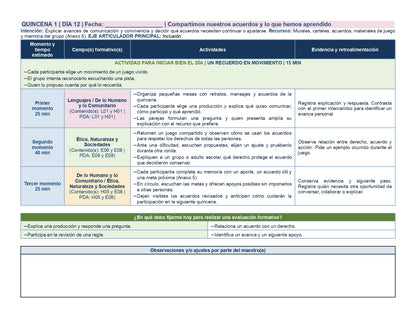 PLANEACIÓN 3° ⭐Preescolar Primer Periodo (Sep, Oct, Nov) ✏️Editable en Word
