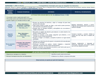 PLANEACIÓN 3° ⭐Preescolar Primer Periodo (Sep, Oct, Nov) en 🎁pdf