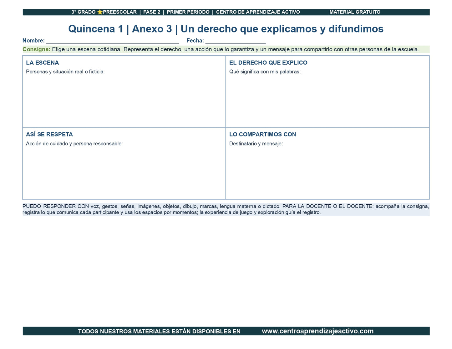 PLANEACIÓN 3° ⭐Preescolar Primer Periodo (Sep, Oct, Nov) en 🎁pdf