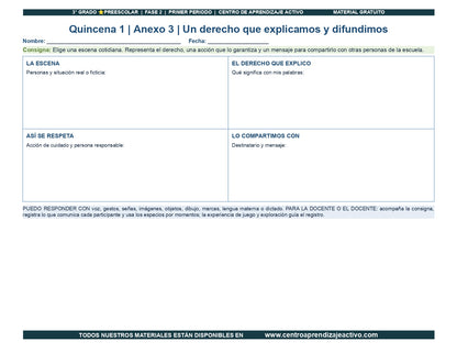 PLANEACIÓN 3° ⭐Preescolar Primer Periodo (Sep, Oct, Nov) en 🎁pdf