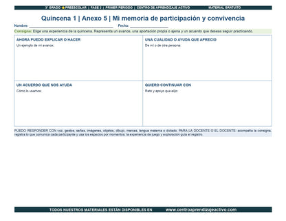 PLANEACIÓN 3° ⭐Preescolar Primer Periodo (Sep, Oct, Nov) en 🎁pdf