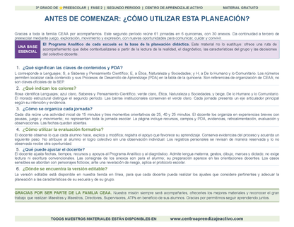 PLANEACIÓN 3° ⭐Preescolar Segundo Periodo (Dic, Ene, Feb, Mar) en 🎁PDF
