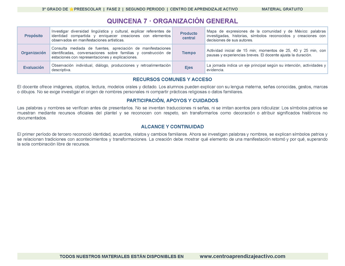 PLANEACIÓN 3° ⭐Preescolar Segundo Periodo (Dic, Ene, Feb, Mar) en 🎁PDF