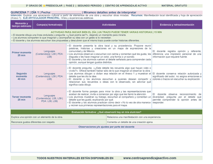 PLANEACIÓN 3° ⭐Preescolar Segundo Periodo (Dic, Ene, Feb, Mar) en 🎁PDF