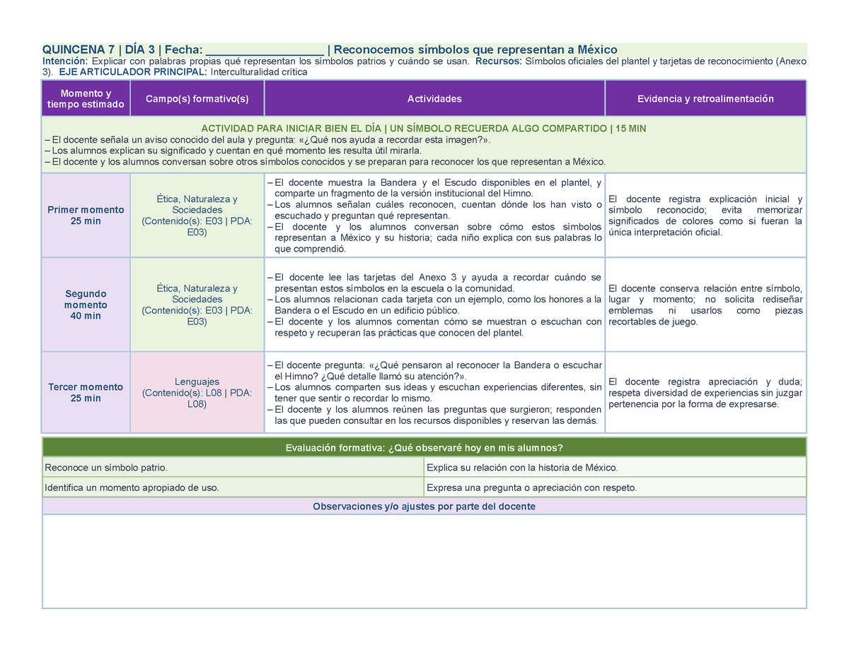 PLANEACIÓN 3° ⭐Preescolar Segundo Periodo (Dic, Ene, Feb, Mar) ✏️Editable en Word