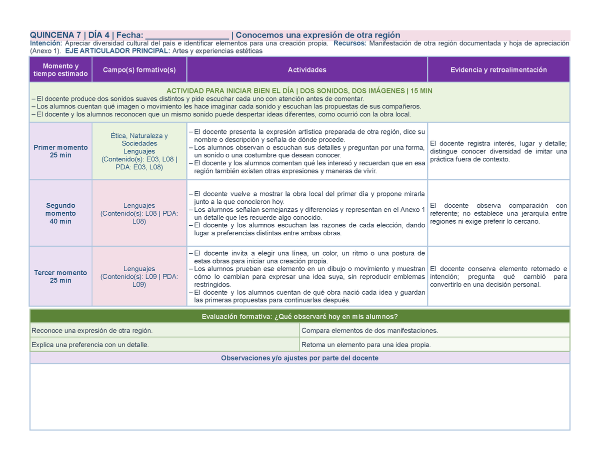 PLANEACIÓN 3° ⭐Preescolar Segundo Periodo (Dic, Ene, Feb, Mar) ✏️Editable en Word