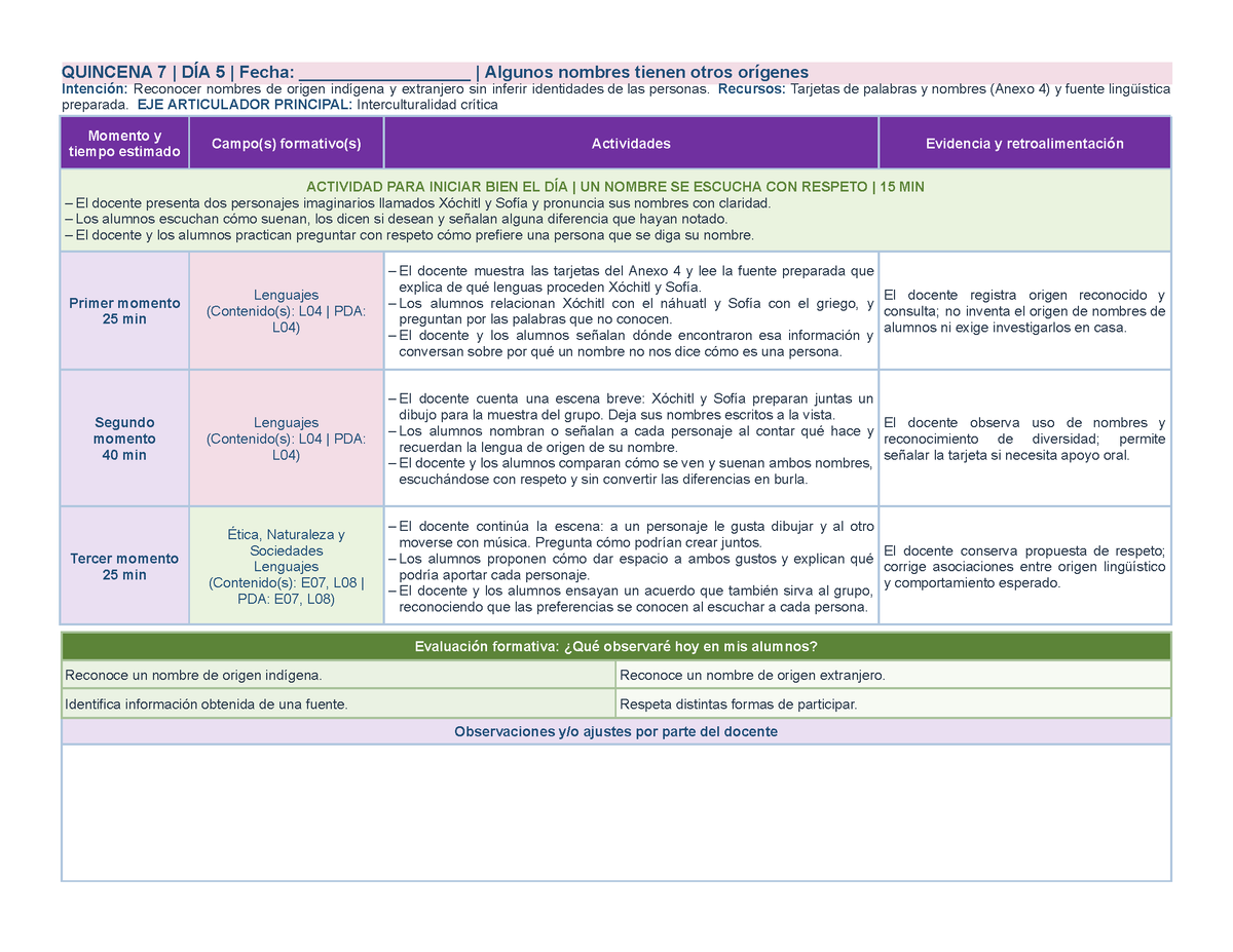 PLANEACIÓN 3° ⭐Preescolar Segundo Periodo (Dic, Ene, Feb, Mar) ✏️Editable en Word