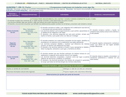 PLANEACIÓN 3° ⭐Preescolar Segundo Periodo (Dic, Ene, Feb, Mar) en 🎁PDF