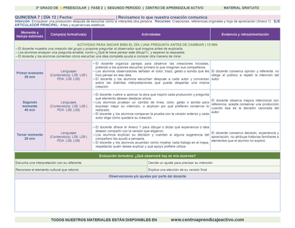 PLANEACIÓN 3° ⭐Preescolar Segundo Periodo (Dic, Ene, Feb, Mar) en 🎁PDF