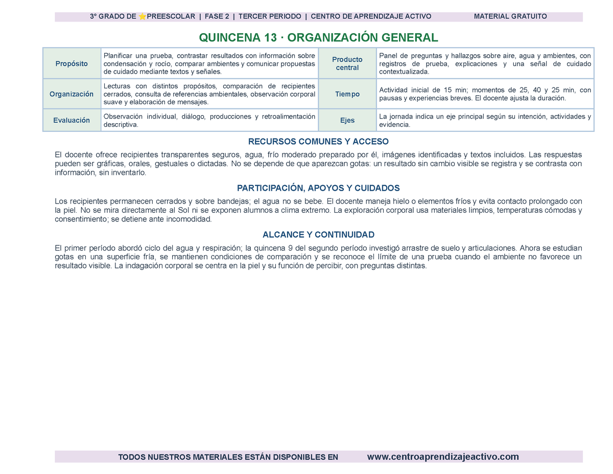 PLANEACIÓN 3° ⭐Preescolar Tercer Periodo (Abr, May, Jun, Jul) en 🎁PDF