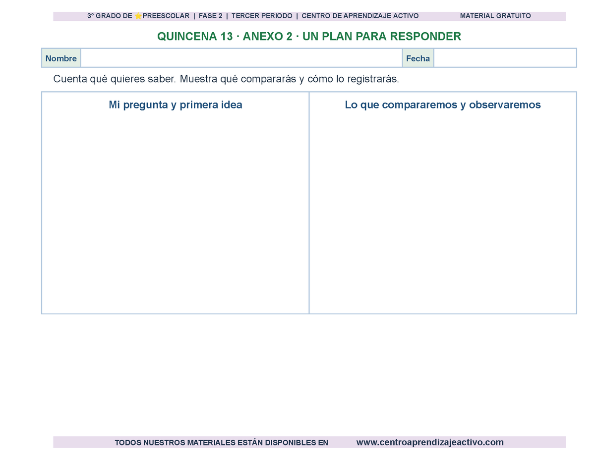 PLANEACIÓN 3° ⭐Preescolar Tercer Periodo (Abr, May, Jun, Jul) en 🎁PDF