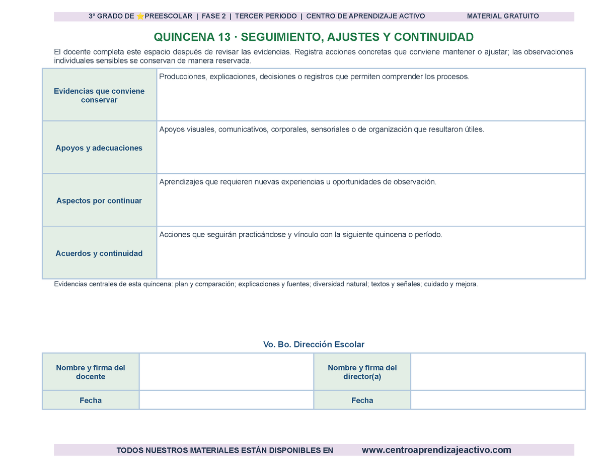 PLANEACIÓN 3° ⭐Preescolar Tercer Periodo (Abr, May, Jun, Jul) en 🎁PDF