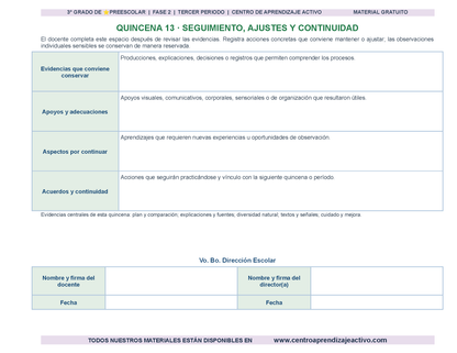 PLANEACIÓN 3° ⭐Preescolar Tercer Periodo (Abr, May, Jun, Jul) en 🎁PDF