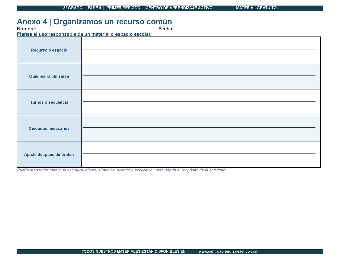 PLANEACIÓN 3° Primaria Primer Periodo (Sep, Oct, Nov) en 🎁PDF
