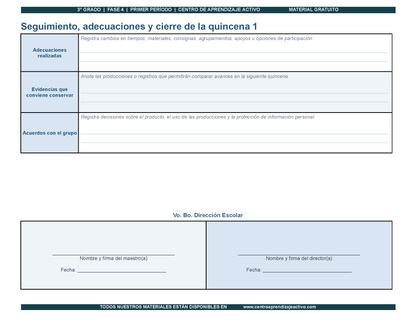 PLANEACIÓN 3° Primaria Primer Periodo (Sep, Oct, Nov) en 🎁PDF