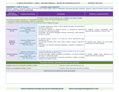 PLANEACIÓN 5° Primaria Segundo Periodo (Dic, Ene, Feb, Mar) en 🎁PDF
