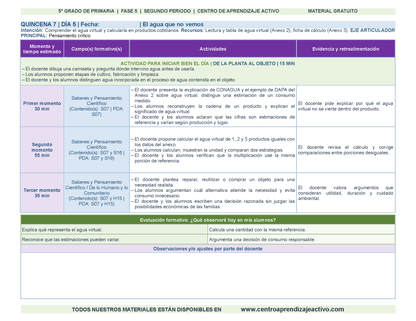 PLANEACIÓN 5° Primaria Segundo Periodo (Dic, Ene, Feb, Mar) en 🎁PDF