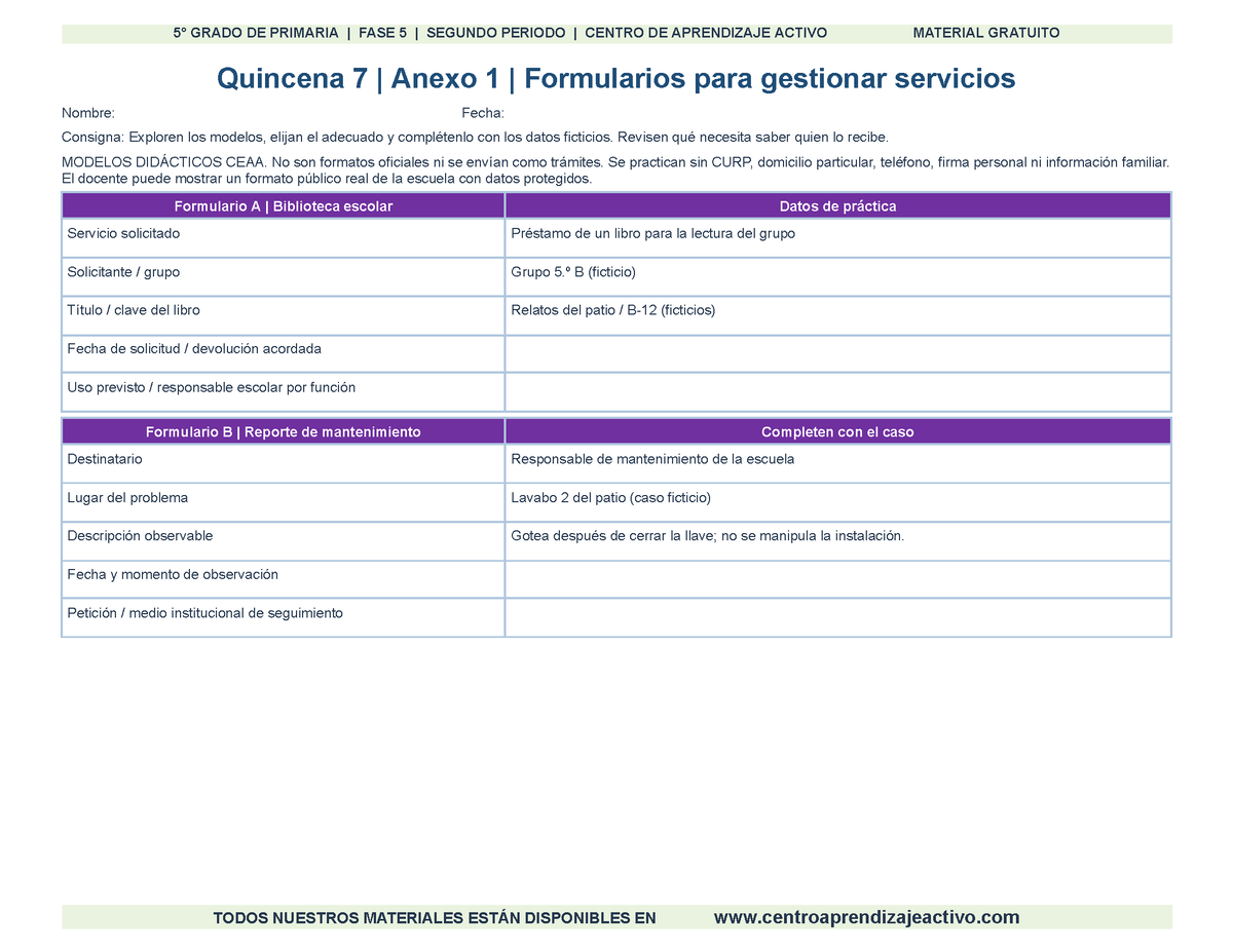 PLANEACIÓN 5° Primaria Segundo Periodo (Dic, Ene, Feb, Mar) en 🎁PDF