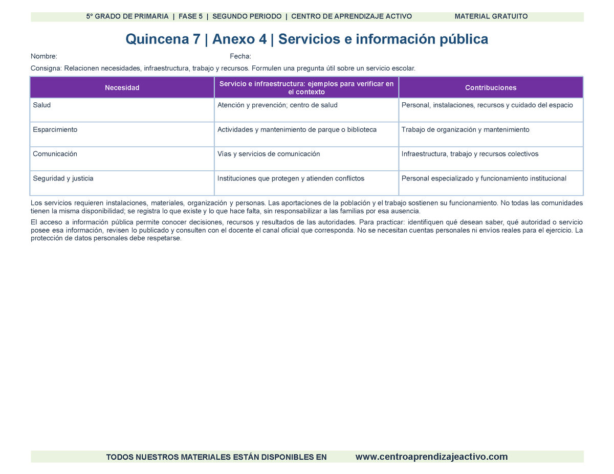 PLANEACIÓN 5° Primaria Segundo Periodo (Dic, Ene, Feb, Mar) en 🎁PDF