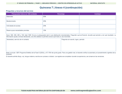 PLANEACIÓN 5° Primaria Segundo Periodo (Dic, Ene, Feb, Mar) en 🎁PDF