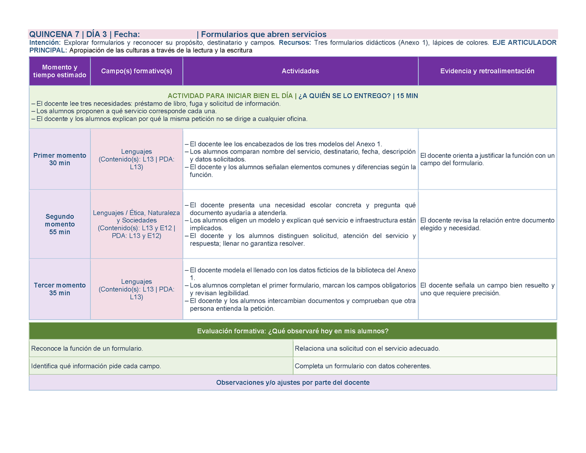 PLANEACIÓN 5° Primaria Segundo Periodo (Dic, Ene, Feb, Mar) ✏️Editable en Word