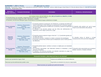PLANEACIÓN 5° Primaria Segundo Periodo (Dic, Ene, Feb, Mar) ✏️Editable en Word
