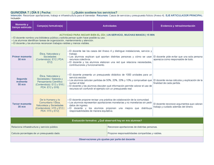 PLANEACIÓN 5° Primaria Segundo Periodo (Dic, Ene, Feb, Mar) ✏️Editable en Word